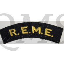 Shoulder flash Royal Electrical and Mechanical Engineers (R.E.M.E.)
