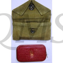 US Army M1924 Khaki First Aid Pouch & Compress Bandage