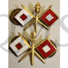 WW II U.S. Army Signal Corps Officers Branch Insignia