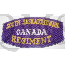 Shoulder title South Saskatchewan Regiment Canada