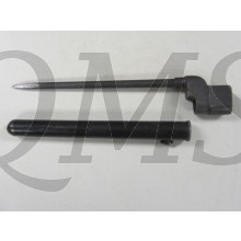 Bajonet Enfield No 4 MK II met MK III schede (Bayonet Enfield No 4 MK II with MK III scabbard)