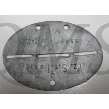 Erkennungsmarke Pz.S.T. Lehrs.  (Original German WW 2 Dog Tag -Pz.S.T. Lehrs.)