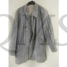 LeatheRussian WW2 padded winter reversable jacketr greatcoat pre 1945 