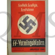 SS-VORMINGSBLADEN'' 4e jaargang nr 12-1944, in very good condition and very rare!