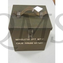 Kist No 1 lampen WS 19 (Case No 1 Spare Valves WS19)
