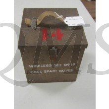 Kist No 1 lampen WS 19 (Case No 1 Spare Valves WS19)