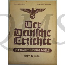 Reichszeitung der NSLB Der Deutche Erzieher heft 15 1938