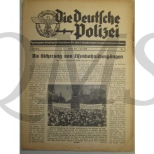 Zeitung die deutsche Polizei  7e Jahrgang no 13 1 juli 1939