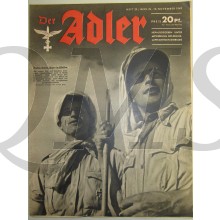 Zeitschrift Der Adler heft 23 10 Nov 1942 (Magazine Der Adler no 23 10 Nov 1942)