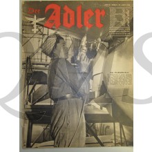 Zeitschrift Der Adler heft 6 23 Marz 1943 (Magazine Der Adler no 6 23 March 1943)