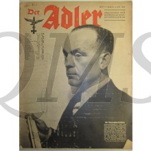 Zeitschrift Der Adler heft 9  4 Mai 1943 (Magazine Der Adler no 9   4 Mai 1943)