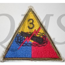 Mouwembleem 3e Armored Division (sleeve badge 3rd Armoured Division)