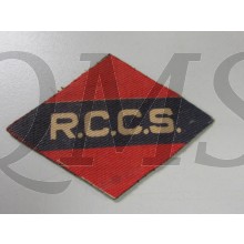 Canadian 1st Division RCCS Patch Royal Canadian Corps of Signal 
