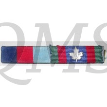 Ribbon bar 1939-1945 Star and Canadian Vulonteer medal