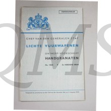 Ontwerp Voorschrift 1505 Handgranaten