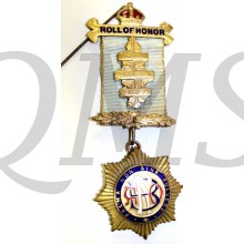 Medal Friendship Lodge No 649 23-02-1944