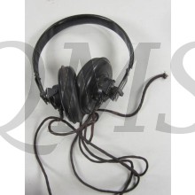 WW2 German Wehrmacht Panzer`s 1943 Headphones Dfh b 43 and Throat Microphone set