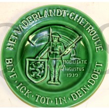 Wandbord Mobilisatie augustus 1939