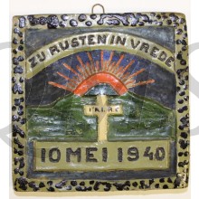 Tegeltje zij rusten in Vrede 10 mei 1940