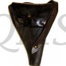 Ned open top revolver holster met munitie vak
