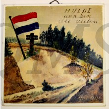 Tegel Hulde aan hen die vielen Grebbe mei 1940
