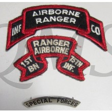 US Army Airborne Ranger badge's