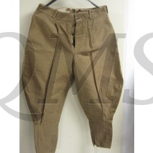 WW2 Italian army Sahariani Tropical M40 trousers