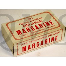 Kartonnen verpakking 1/2 Kg fijnste kwaliteit Melange Margarine 1940