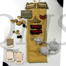 Complete sewing housewife set 17th RCA