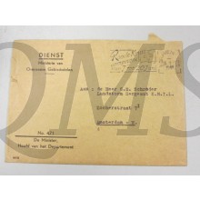 Briefomslag Landstorm Sergeant KNIL met documenten (Letter with Documents KNIL)