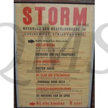 Propaganda poster STORM SS 