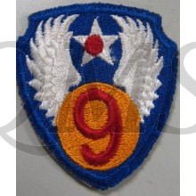 Mouwembleem 9th Air Force (Sleeve patch 9th Air Force)
