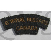 6th Royal Hussars Canada