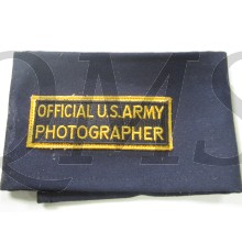 Brassard Official US Army Photographer