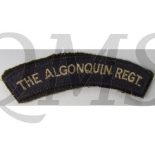 The Algonquin Regiment