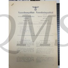 Verordnungsblatt (Verordeningenblad)