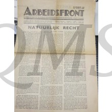 Krant Arbeidsfront NSB nummer 1942 21 april 1941