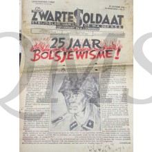 Zwarte Soldaat strijdblad van de WA der NSB