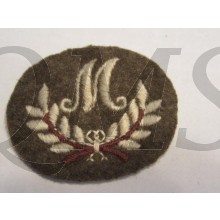 Qualification trade badge Mortar man