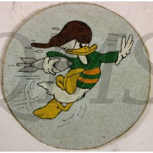 US AAF modern leather patch Donald Duck