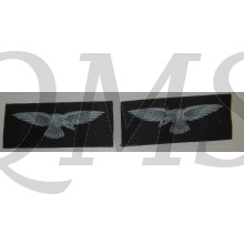 Schouder insignes set  RAF Albatros canvas  (Shoulder patches RAF Albatros canvas)