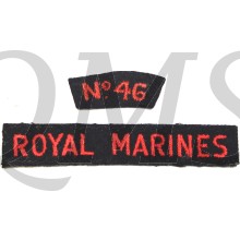 Shoulder flas no 46 Royal Marines