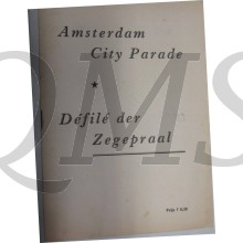 Programma boekje bevrijdings feest 26-27-28 juni 1945  Amsterdam City Parade 