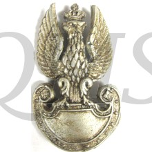 Cap badge Poland (war economy plastic)