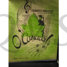 Book music/song/text O, Canada 1945 (Muziek boek volkslied Canada 1945)