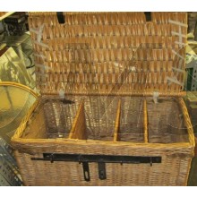 Granaten transport mand WW2 (Canadian British Wicker shell basket)