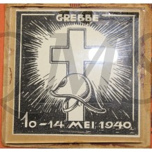 Herinnerings plaquette Grebbe 10-14 mei 1940