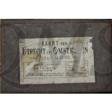 Kaart Utrecht en Omstreken 1920