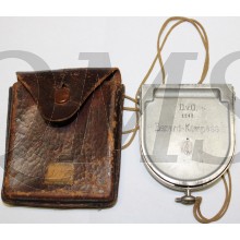 Brezard kompas Ned Leger 1940 met tas (6 RI)