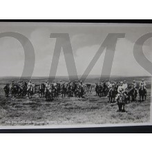 Prent briefkaart 1934 Ede, 2e Artillerie Brigade, Batterij in Baraille